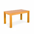 Tavolinë ngrënieje e zgjatur në lisin e Phaedrus, bërë në Itali Viadurini