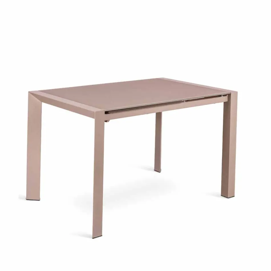 tryezë ngrënie tryezë dhe metali Oddo Viadurini