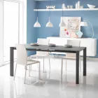 tryezë ngrënie tryezë dhe metali Oddo Viadurini