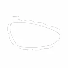 Tavolinë darke artizanale në dru të fortë arre prodhuar në Itali - Nocino Viadurini