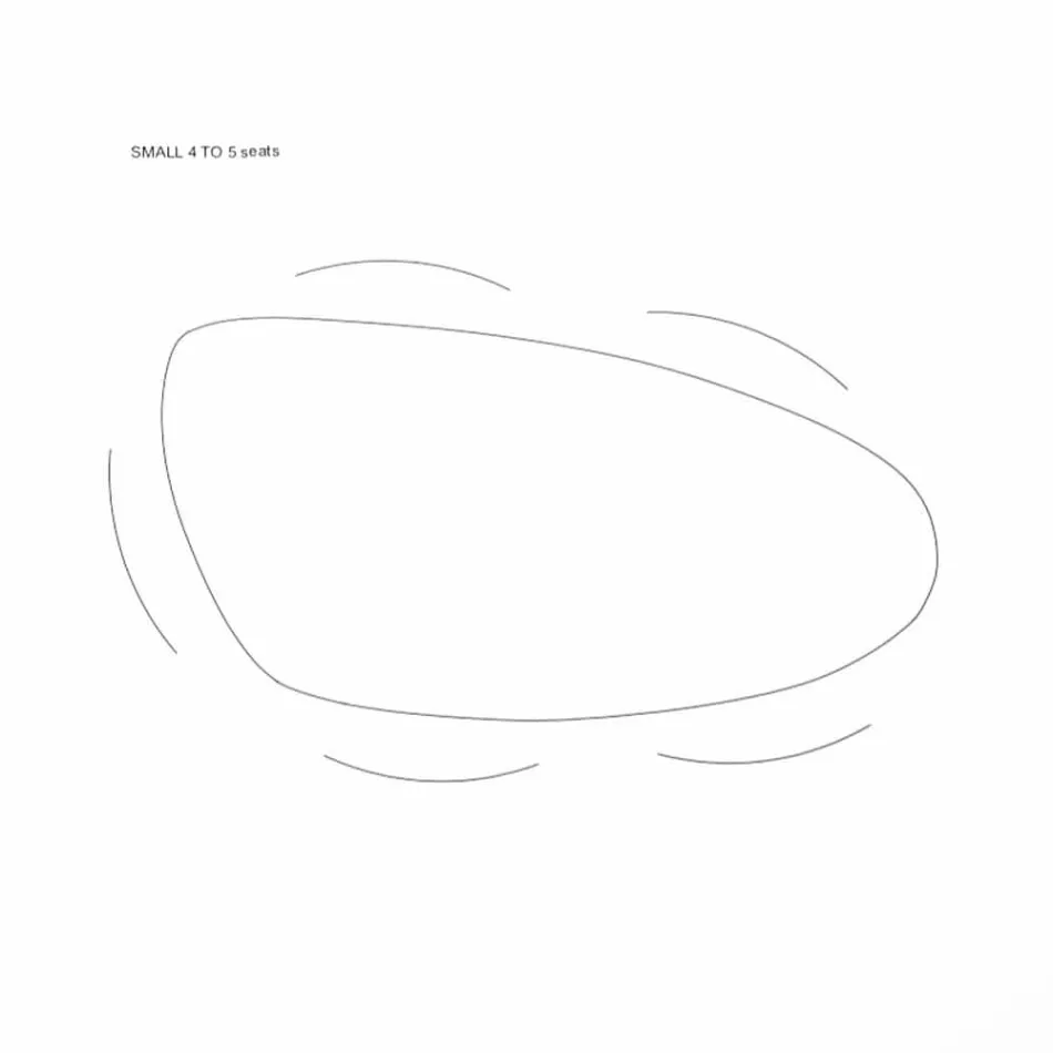 Tavolinë darke artizanale në dru të fortë arre prodhuar në Itali - Nocino Viadurini