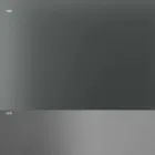 Tabela e darkës me majë xhami të tymosur dhe bazën metalike 4 Përmasat - Pikëz Viadurini