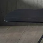 Dizajnoni tryezën e darkës në Efektin Portoro Qeramike dhe Mat Metal - Skifter Viadurini