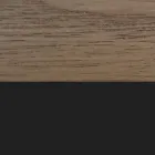 Tavolinë ngrënie cilësore me majë druri hiri Made in Italy - Ulma Viadurini