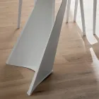 Tavolinë ngrënie në Fenix dhe Metal të lyer Prodhuar në Itali - Dotto Viadurini