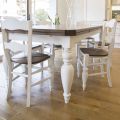 Tavolinë ngrënieje hiri dhe 4 karrige të përfshira Made in Italy - Rafael