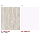 Tavolinë Ngrënie Hpl me Bazament Metal Made in Italy, Precious - Carlino Viadurini