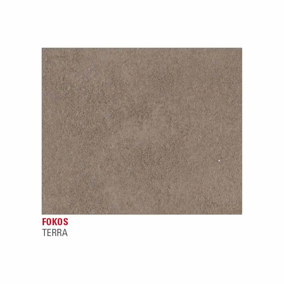 Tavolinë ngrënieje në Laminam dhe metal të lyer të prodhuar në Itali - Efisto Viadurini