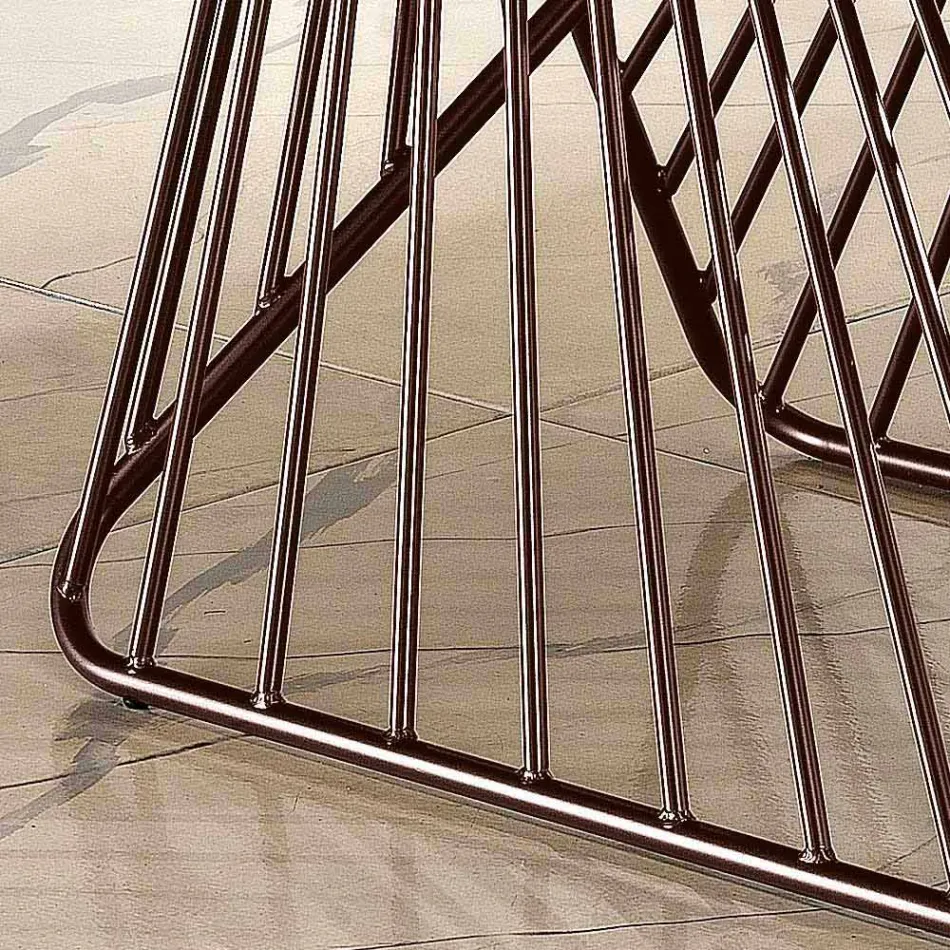 Tavolinë ngrënieje në dru të ngurtë modern të bërë në Itali, Mitia Viadurini