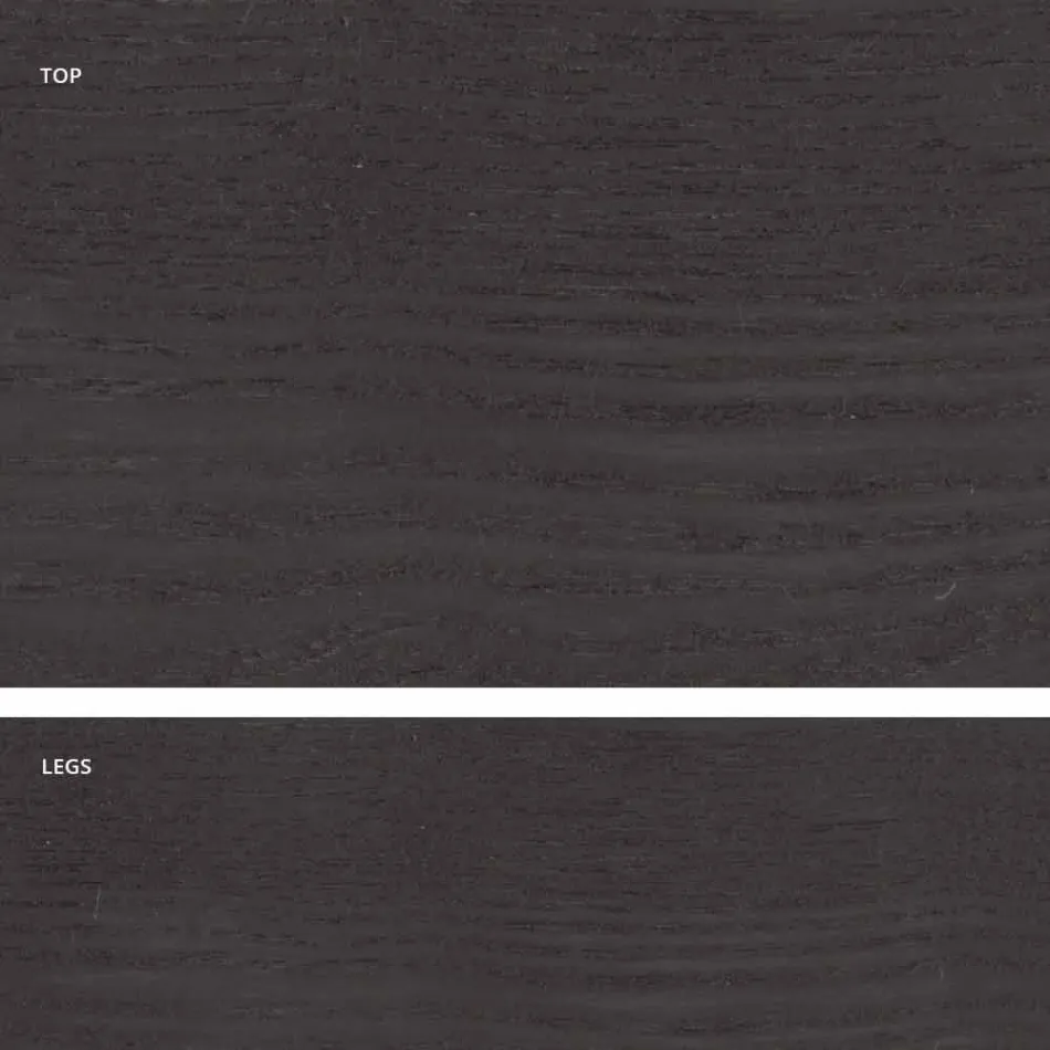 Tavolina ngrënieje prej druri e projektuar Mdf e bërë në Itali, Egisto Viadurini