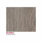 Tavolinë ngrënieje në Melamine dhe Metal të Pikturuar Prodhuar në Itali - Remigio Viadurini