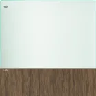 Tavolinë ngrënieje në gotë dhe këmbë në lisi ose arrë Canaletto - Aschio Viadurini