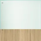 Tavolinë ngrënieje në gotë dhe këmbë në lisi ose arrë Canaletto - Aschio Viadurini