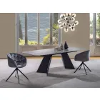 Tabela Moderne e Darkës me Prodhime Gresi prej Porcelani - Meduno Viadurini