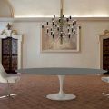 Tavolina e darkës Ovale me Top Luksoz Fenix Prodhuar në Itali - dollarë