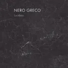 Tavolinë ngrënieje ovale prej guri dhe metali porcelani Prodhuar në Itali - Emilio Viadurini