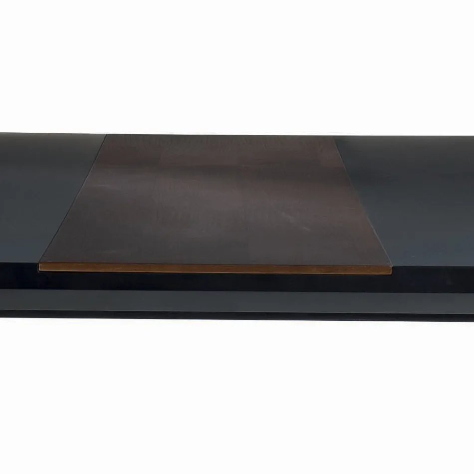 Tavolinë ngrënieje në Mdf me futje të sipërme Made in Italy - Abisso Viadurini