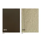 Tavolinë ngrënieje moderne të palosshme në dru dhe metal prodhuar në Itali - Menelao Viadurini