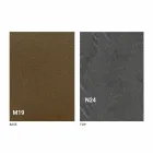 Tavolinë ngrënieje moderne të palosshme në dru dhe metal prodhuar në Itali - Menelao Viadurini