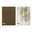 Tavolinë ngrënieje moderne të palosshme në dru dhe metal prodhuar në Itali - Menelao Viadurini