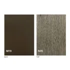 Tavolinë ngrënieje moderne të palosshme në dru dhe metal prodhuar në Itali - Menelao Viadurini