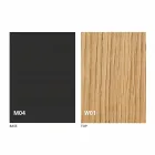 Tavolinë e rrumbullakët për darkë të zgjerueshme me majë druri të prodhuar në Itali - Crodino Viadurini