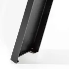 Tavolina e rrumbullakët e darkës e zgjatshme Deri në 370 cm në dru dhe metal - Caimano Viadurini