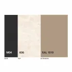 Tavolina e Rrumbullakët e Darkës në Laminam Qeramike Prodhuar në Itali - Lupetto Viadurini