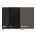 Tavolina e Rrumbullakët e Darkës në Laminam Qeramike Prodhuar në Itali - Lupetto Viadurini