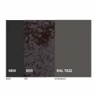 Tavolina e Rrumbullakët e Darkës në Laminam Qeramike Prodhuar në Itali - Lupetto Viadurini