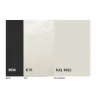 Tavolina e Rrumbullakët e Darkës në Laminam Qeramike Prodhuar në Itali - Lupetto Viadurini