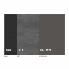 Tavolina e Rrumbullakët e Darkës në Laminam Qeramike Prodhuar në Itali - Lupetto Viadurini