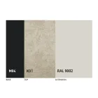 Tavolina e Rrumbullakët e Darkës në Laminam Qeramike Prodhuar në Itali - Lupetto Viadurini