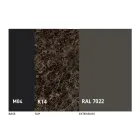 Tavolina e Rrumbullakët e Darkës në Laminam Qeramike Prodhuar në Itali - Lupetto Viadurini