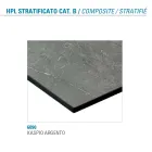 Tavolinë e rrumbullakët e ngrënies Metal dhe Hpl e laminuar Prodhuar në Itali - Bastiano Viadurini