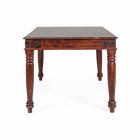 Tavolinë ngrënieje me stil klasik në druveshje të ngurta prej druri të akacies - Pitta Viadurini