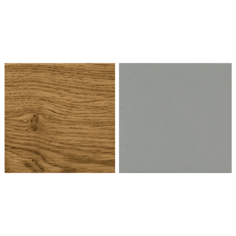 Tavolinë ndenjeje me majë dhe bazë druri Made in Italy - Ankand Viadurini