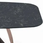 Tavolinë fikse ndenjeje me bazament druri Prodhuar në Itali - Equatore Viadurini