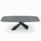 Tavolinë fikse ndenjeje me majë laminat Made in Italy - Pushime Viadurini