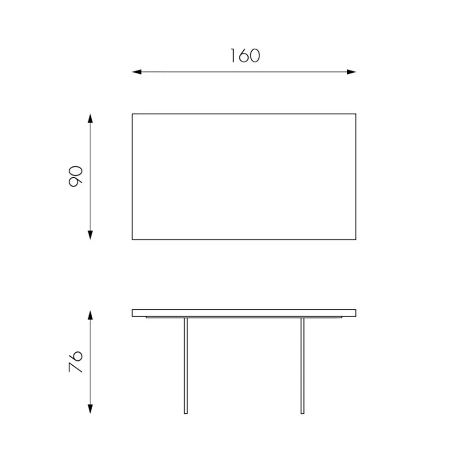 Tavolinë e dhomës së ndenjes me rimeso lisi dhe bazë xhami të kalitur - Nicofisso Viadurini