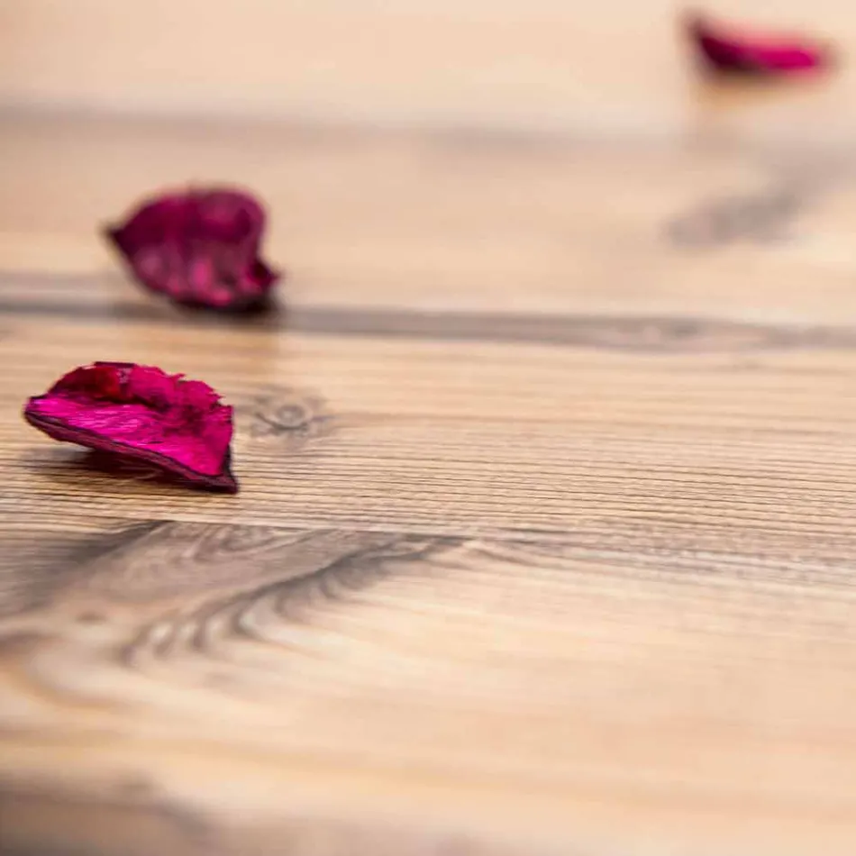 Tavolinë projektimi në dru bredhi dhe pleksiglas të bërë në Itali, Castro Viadurini