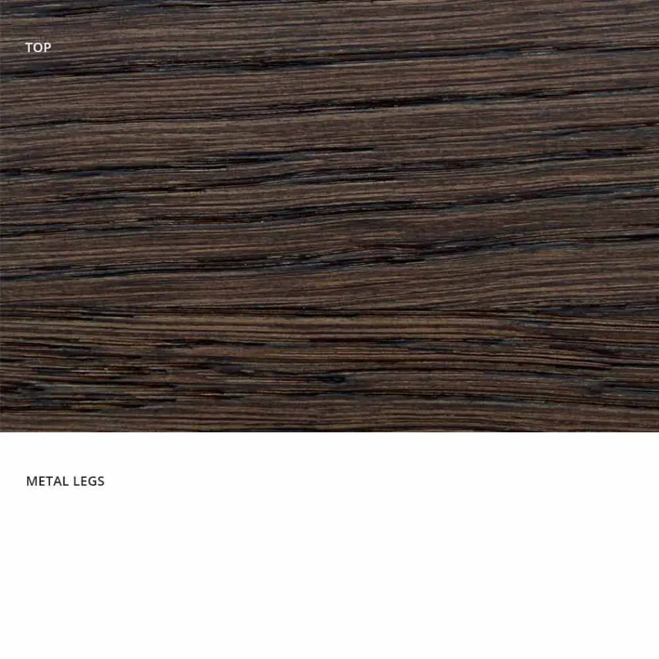 Tabela e projektimit në dru të ngurtë të prodhuar në Itali, Wilmer Viadurini