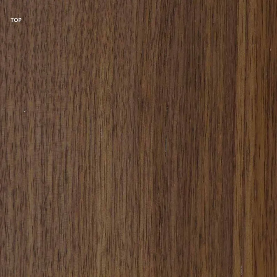 Tabela moderne e projektimit me majë druri dhe bazë metalike, Esperia Viadurini