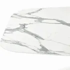 Tavolinë fikse fuçi me majë laminat Prodhuar në Itali - Settimmio Viadurini