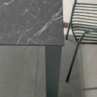 Tavolinë e jashtme fikse në Hpl Alicante dhe Bazë Metal Prodhuar në Itali - Carl Viadurini