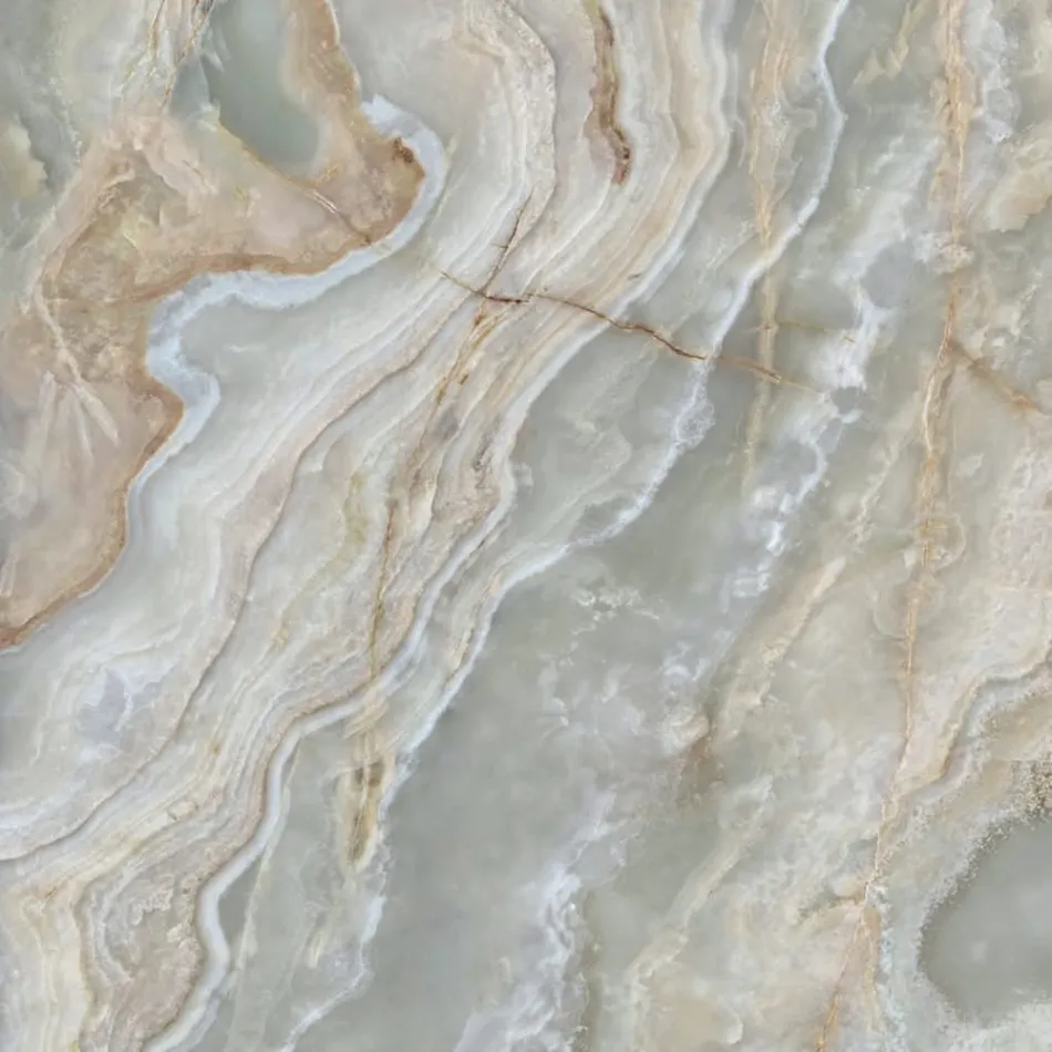 Tavolinë Drejtkëndore Fikse në Çelik dhe Qeramikë Prodhuar në Itali - Pantallona Viadurini