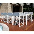 Tavolinë Kopshti e zgjatur deri në 240 cm me Strukturë Alumini - Geoffroy Viadurini