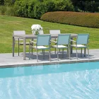 Tavolinë Kopshti e zgjatur deri në 240 cm me Strukturë Alumini - Geoffroy Viadurini