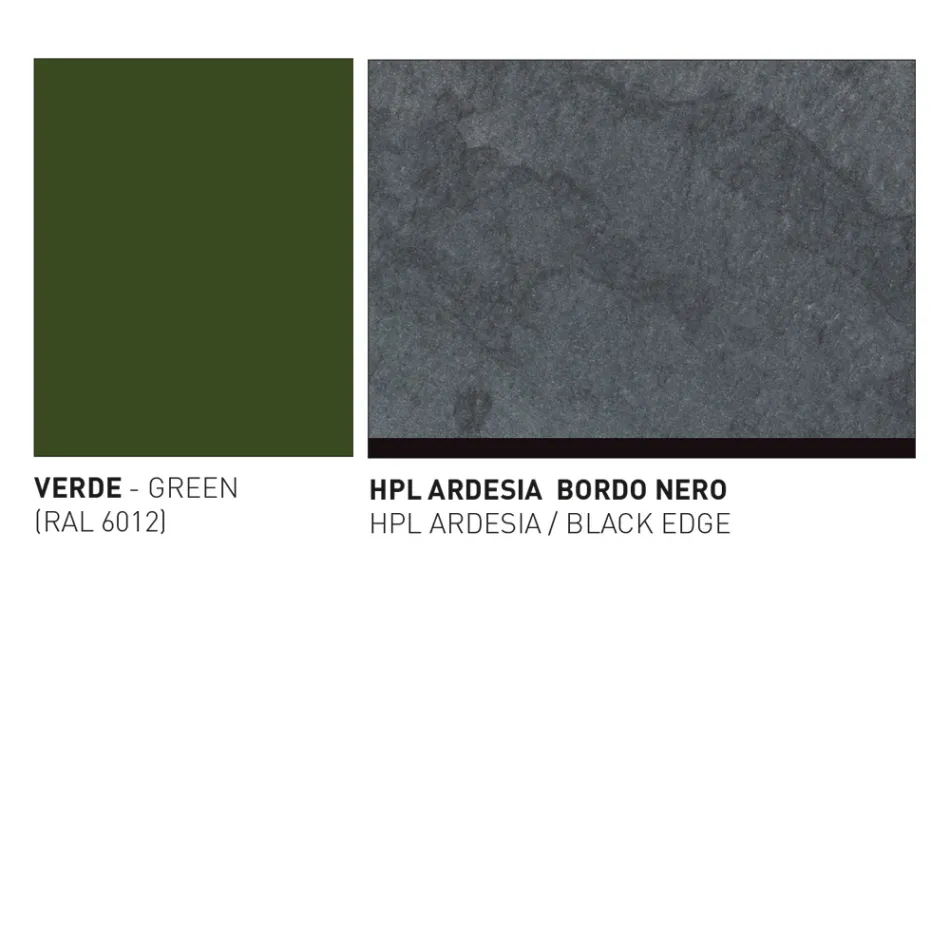 Tavolinë kopshti me sedilje alumini Prodhuar në Itali - Plinto nga Varaschin Viadurini