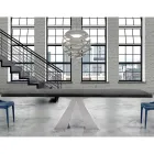 Tavolinë moderne prej druri e zgjatur deri në 300 cm Prodhuar në Itali - Dalmat Viadurini